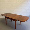Biedermeier Satinwood Expanding Dining Table by Ruscheweyh Tisch
