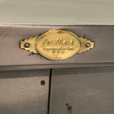 Brushed Steel Document Cabinet