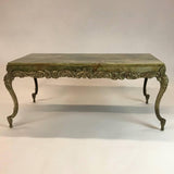 Onyx And Bronze Cocktail Table