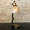 Brass and Stain Glass Lamp