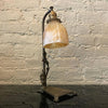 Brass and Stain Glass Lamp