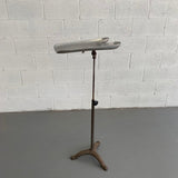 Cast Zinc Hair Rinse Tray Table