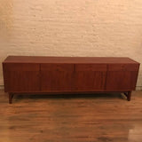 Scandinavian Modern Teak Credenza