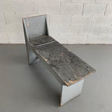 Industrial Wooden Artist Bench