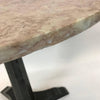 Art Deco Pink Marble Table
