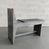 Industrial Wooden Artist Bench
