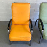Art Deco Steel Armchairs By Norman Bel Geddes For Simmons Company Furniture