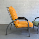 Art Deco Steel Armchairs By Norman Bel Geddes For Simmons Company Furniture