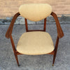 Mid-Century Modern Walnut Armchairs