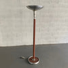 Russel Wright Spun Aluminum Torchiere Floor Lamp