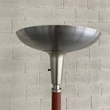 Russel Wright Spun Aluminum Torchiere Floor Lamp