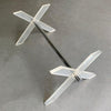 Modern Lucite X Coffee Table Base