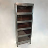 Brushed Steel Barrister Bookcase