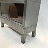 Brushed Steel Barrister Bookcase