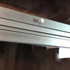 Brushed Steel Barrister Bookcase