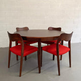 Niels O Moller Round Rosewood Extension Dining Set