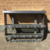 Brushed Steel Shelve Unit