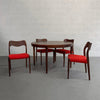 Danish Modern Rosewood Dining Chairs By Niels Moller