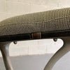 Mid Century Steel Frame Office Armchair