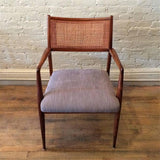 Jens Risom Woven-Back Armchair