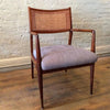 Jens Risom Woven-Back Armchair