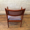 Jens Risom Woven-Back Armchair
