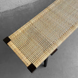 cFsignature Hand-Woven 6 FT Rattan or Rope Benches
