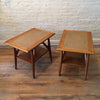 Pair of Jack Van Der Molen Oak Side Tables