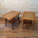 Pair of Jack Van Der Molen Oak Side Tables
