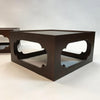 Moroccan Mahogany End Tables