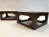 Moroccan Mahogany End Tables