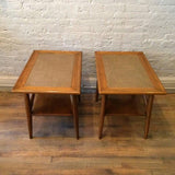 Pair of Jack Van Der Molen Oak Side Tables