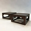 Moroccan Mahogany End Tables