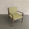 Hollywood Regency Pickled Oak Armchair