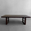 Mid Century Modern Mahogany Coffee Table After Paul Frankl