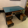 Edward Wormley For Dunbar Lacquered Rosewood Desk With Leather Top