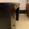 Edward Wormley For Dunbar Lacquered Rosewood Desk With Leather Top