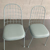 Mid Century Modern Wrought Iron Patio Chairs