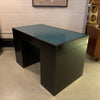 Edward Wormley For Dunbar Lacquered Rosewood Desk With Leather Top