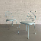 Mid Century Modern Wrought Iron Patio Chairs