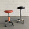Industrial Aluminum And Leather Adjustable Dentist Stool