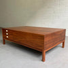 Mid Century Modern Walnut Coffee Table By Milo Baughman For Arch Gordon