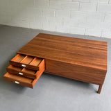 Mid Century Modern Walnut Coffee Table By Milo Baughman For Arch Gordon