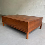 Mid Century Modern Walnut Coffee Table By Milo Baughman For Arch Gordon