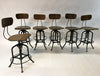 Industrial Toledo Drafting Stools