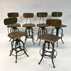 Industrial Toledo Drafting Stools