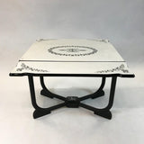 Art Deco Expanding Metal Kitchen Table