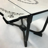 Art Deco Expanding Metal Kitchen Table