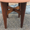 Leather Vanity Stool