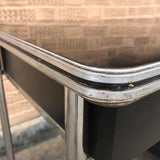 Art Deco Tubular Chrome Desk By Gilbert Rohde